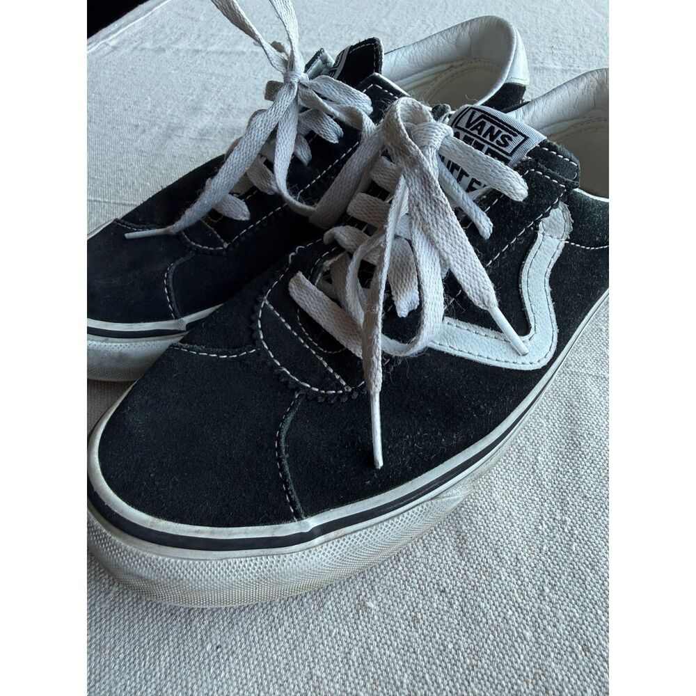 Vans Epoch Sport LX Suede Black Sneakers Unisex Women's 7.5 Men's 6 - Picture 4 of 8